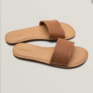 Volcom Tan Slides